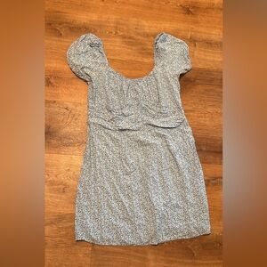 Hollister Blue Floral Dress